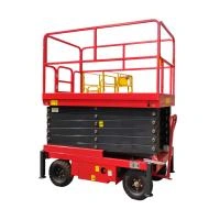 Подъемник ножничный самоходный 500 кг 6/8 м TOR SJY-0,5-6 DC аккумуляторный (G)