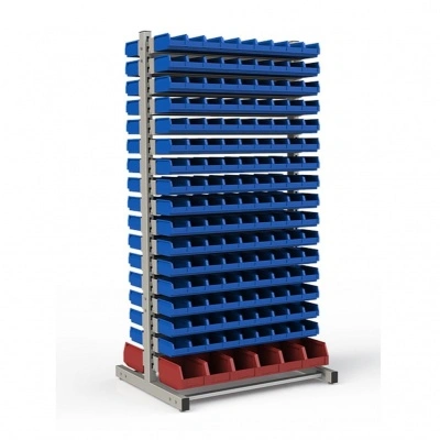 Стеллаж двусторонний №86 (1835х950х760)