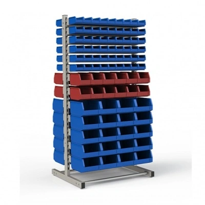 Стеллаж двусторонний №146 (1835х950х760)