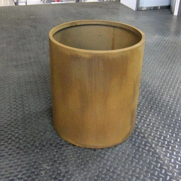 Вазон цилиндрический фактурный 450х500 мм