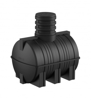 Подземная емкость DT 2000 литров (черный)