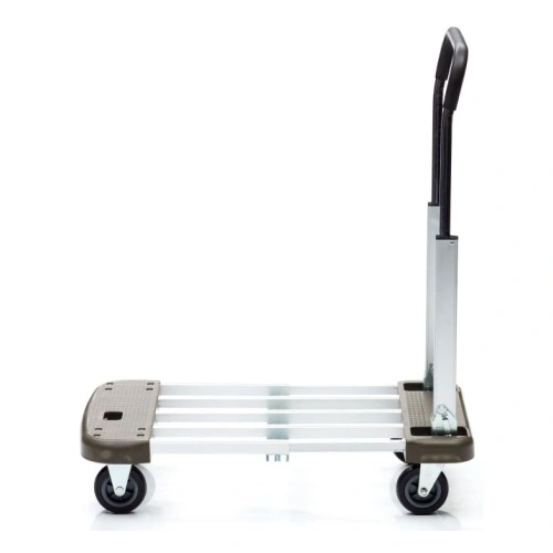 Складная платформенная тележка трансформер Стелла-техник КТ-2140 Alu платформенная, алюминий, металл