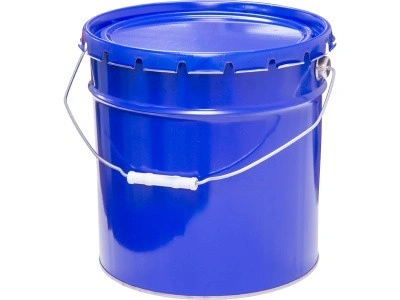 Ведро металл 15л. с крышкой-корона, арт. ВМк 15с, код: 25479