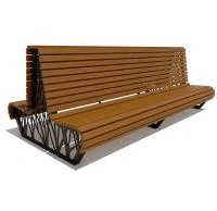 Скамейка уличная «Ессентуки»