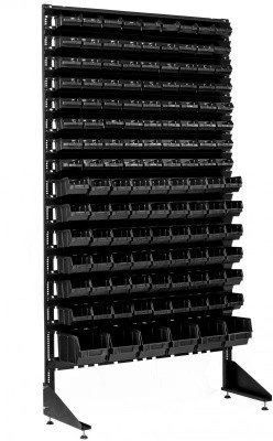 Стеллаж с пластиковыми ящиками 1801-8/6/1 CH