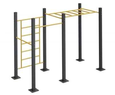 Спортивный комплекс для занятий воркаутом «Фристайл-4» (4,85 м2)