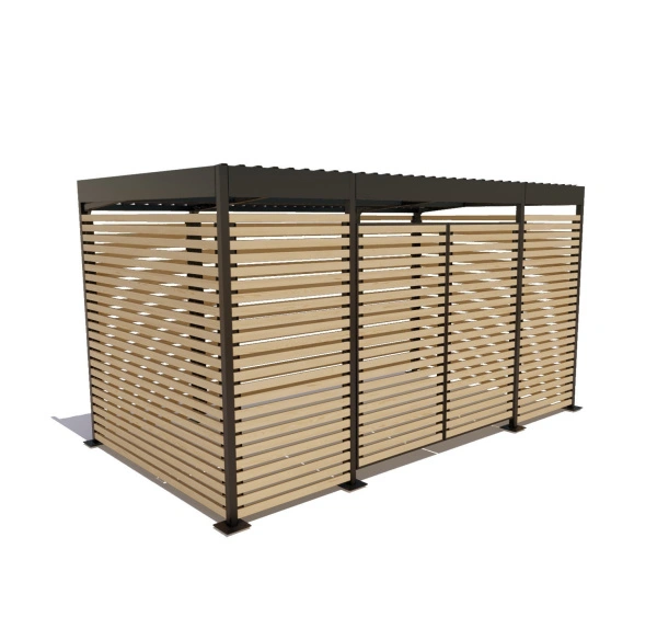 Контейнерная площадка для ТБО Классик-3