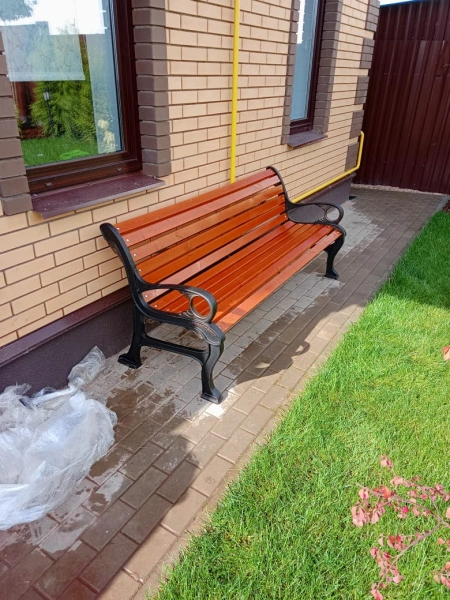 Скамейка чугунная «Наутилус» 1,5 м