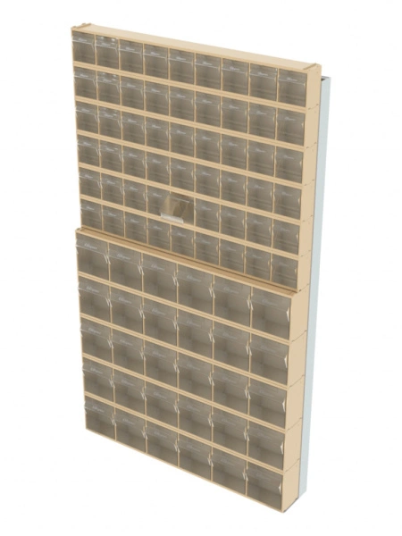 Стойка бежевая настенная Стелла-техник 402-06-05-00-B