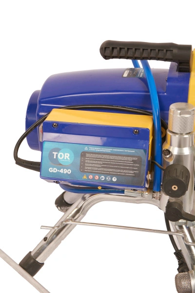 Окрасочный аппарат поршневой 20 бар, 2,2 кВт, 220 В  TOR GD-490