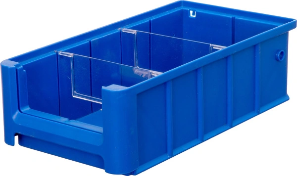 Ящик сплошной 300×155×90 мм, объем 4.19 л., арт.: SK 31509, синий, код: 12368