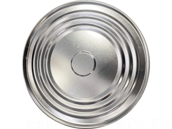 Ведро металл 20л. с крышкой, корона, код: 29729