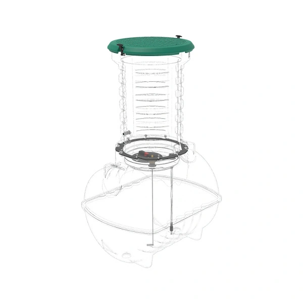 Емкость топливная подземная Rostok G 1200 л с горловиной 1000 мм 