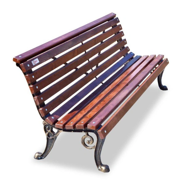 Скамейка чугунная «Нева» 2,0 м (2 опоры)