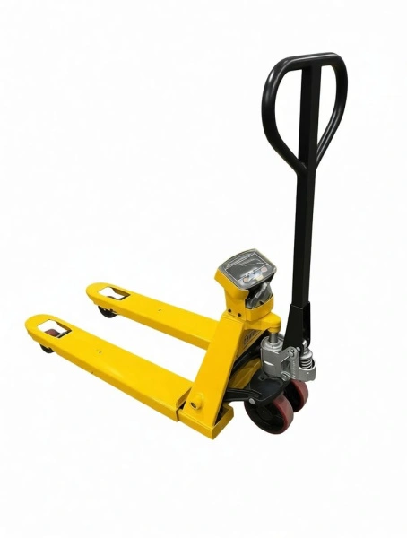 Тележка гидравлическая с весами 2000 кг 1150 мм полиуретановые колеса TOR AC-CW