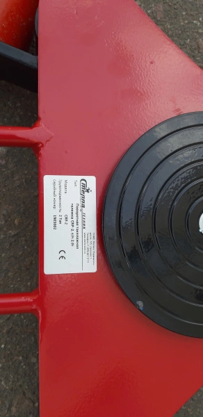 Поворотная такелажная тележка Стелла-техник CRP-2 грузоподъемность 2т