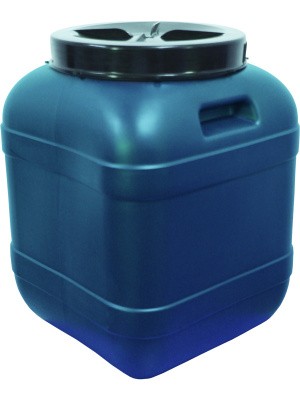 Бидон пластиковый 60 литр, арт.: ФЛ-60Н, синий, код: 14879