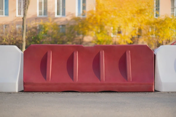 Дорожный блок 1200 белый